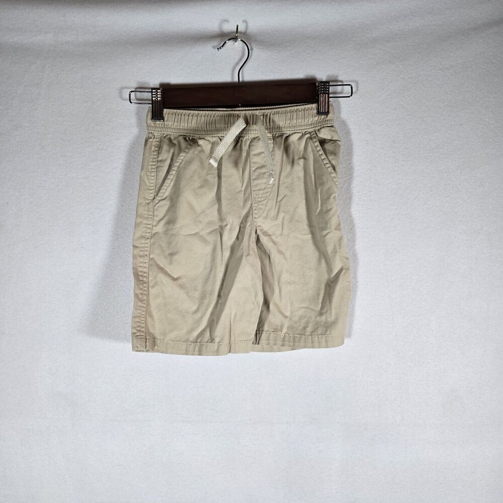 365 Kids By Garanimal Boys Uniform Cargo Shorts Sz 7 Khaki School Uniform